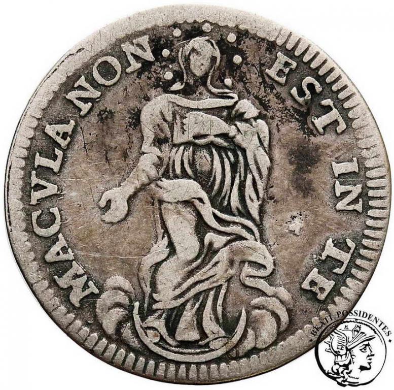 Watykan Benedykt XIV grosso An VIII 1747/8 st.3