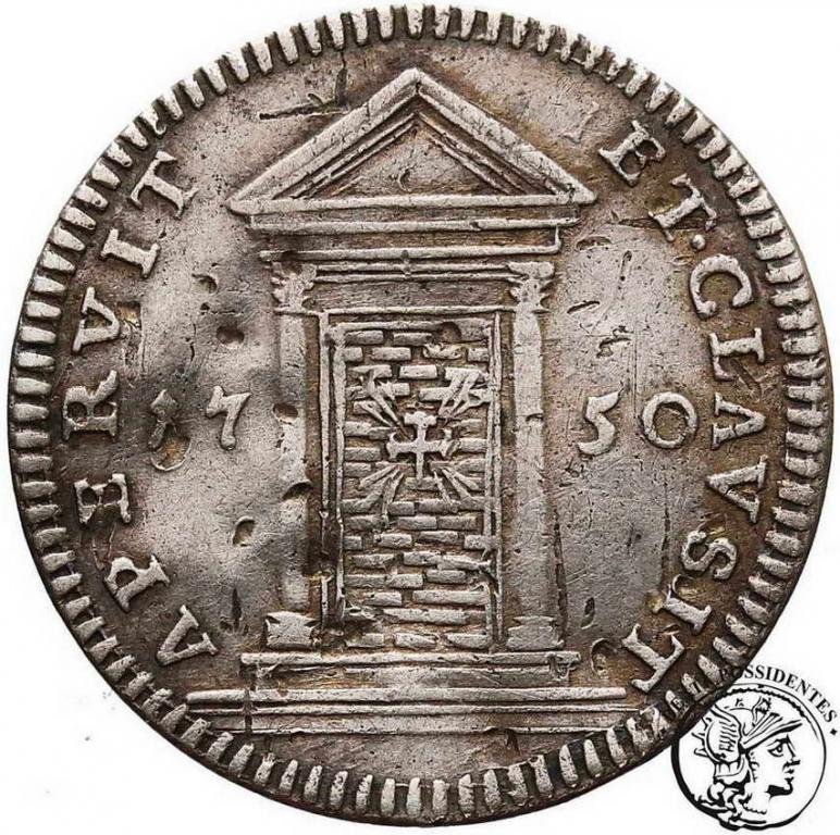 Watykan Benedykt XIV grosso An XI 1750 st.3
