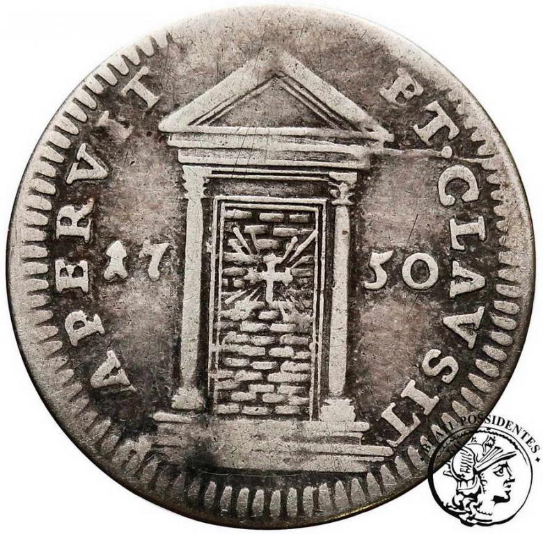 Watykan Benedykt XIV grosso An XII 1750 st.3