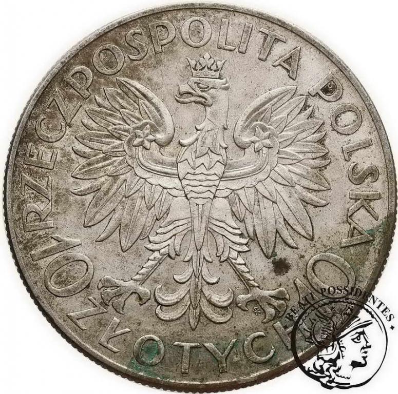 Polska 10 złotych 1933 Traugutt st. 2-