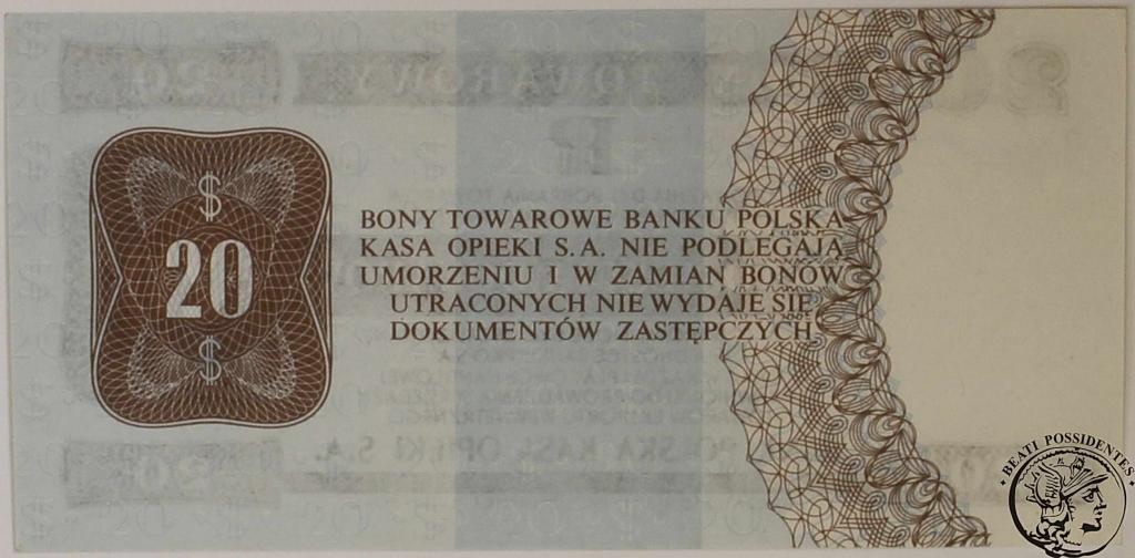 Polska PEWEX 20 dolarów 1979 ser. HH st. 1-