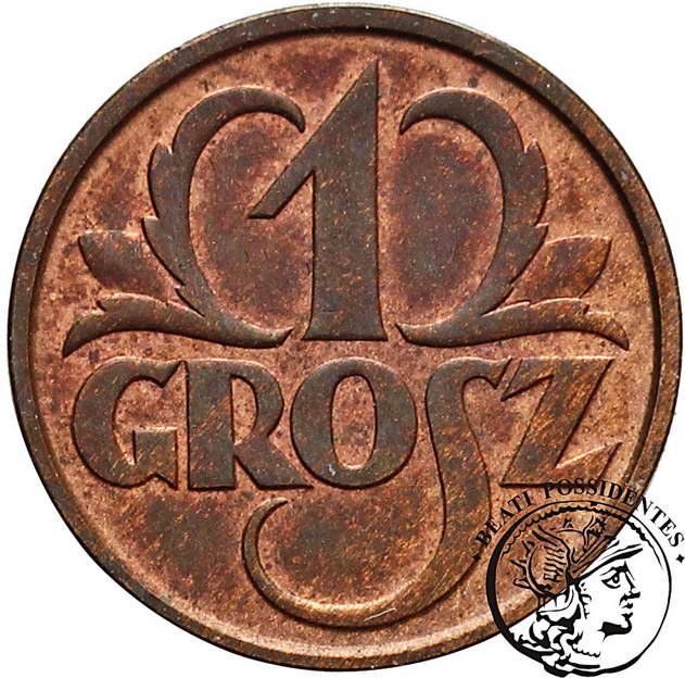 Polska II RP 1 grosz 1934 st.1-