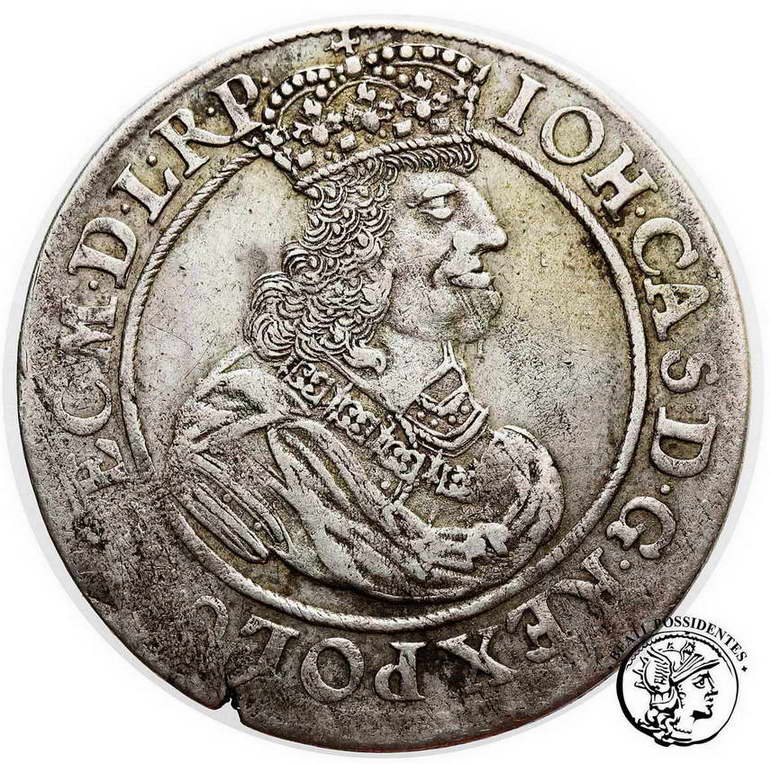 Polska Jan Kazimierz ort 1662 Gdańsk st.3