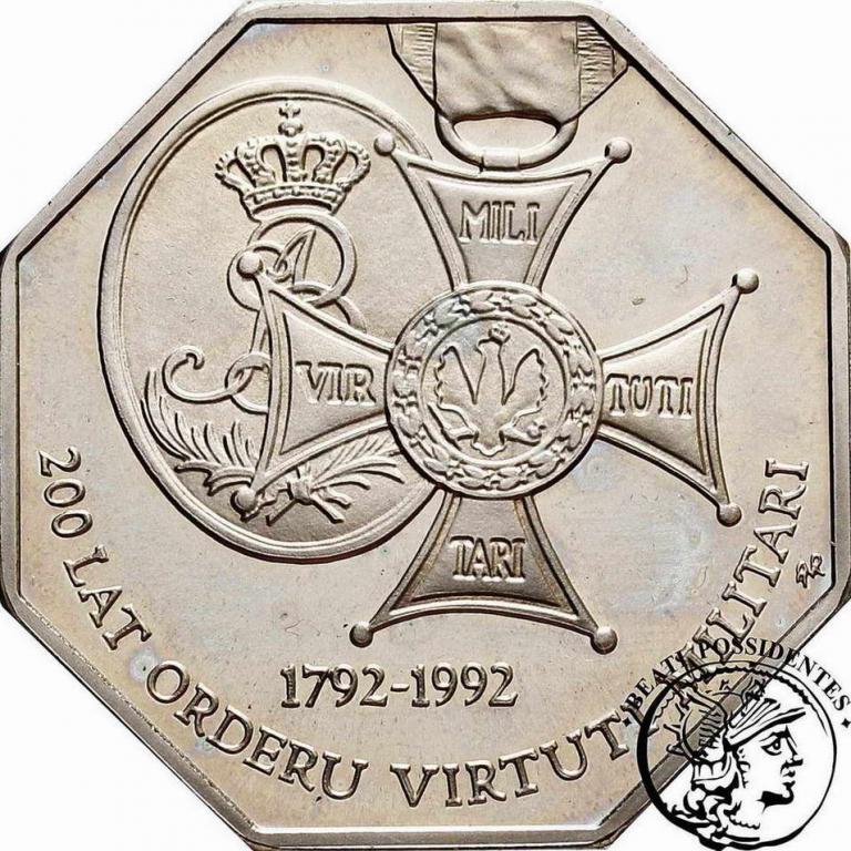 50 000 złotych 1992 Order Virtuti Militari st.L/L-