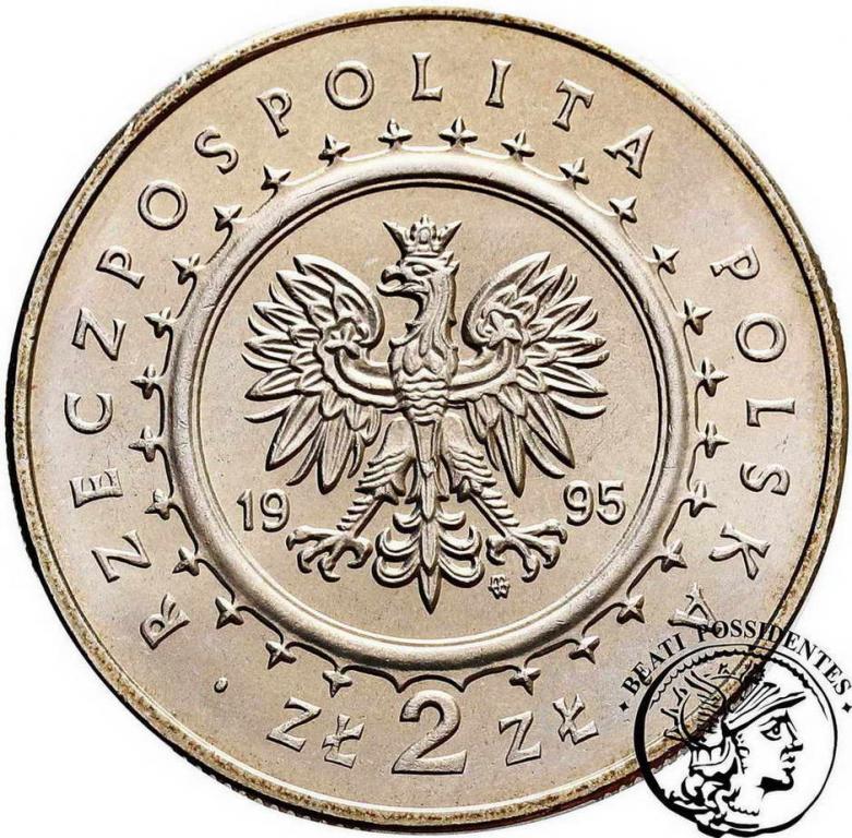 Polska III RP 2 złotych 1995 Łazienki st. 1