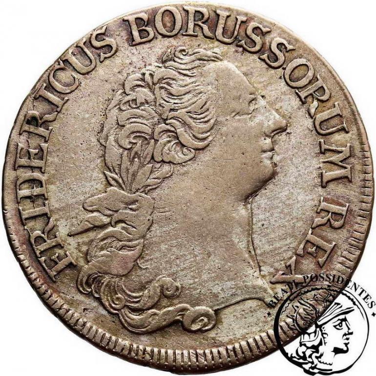 Niemcy Prusy 1/2 talara 1765 F (Magdeburg) st. 3