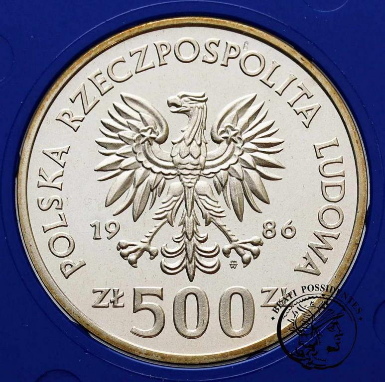 Polska 500 złotych 1986 Wł. Łokietek st. L