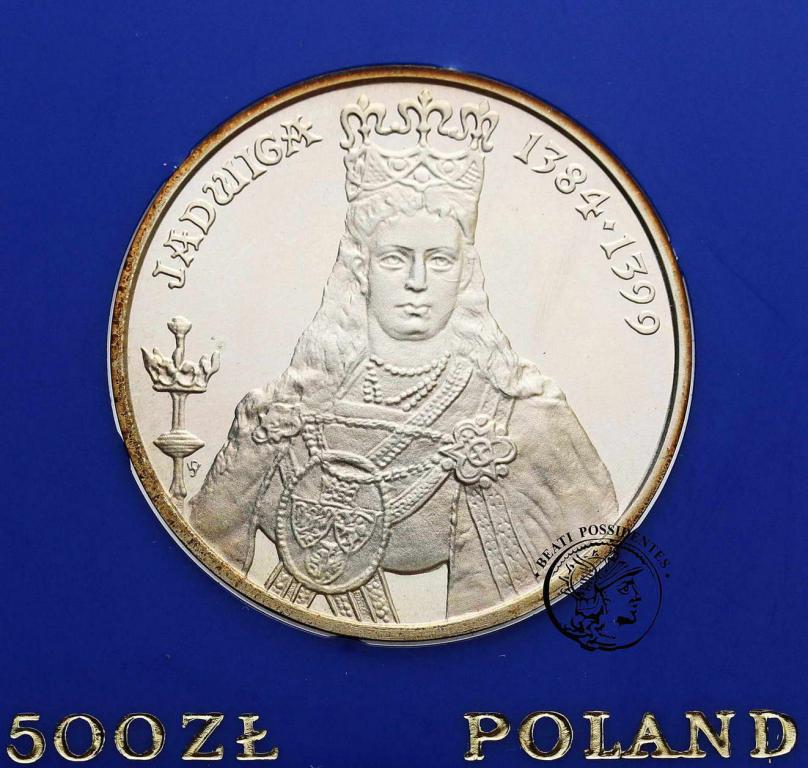 Polska 500 złotych 1988 Jadwiga st. L