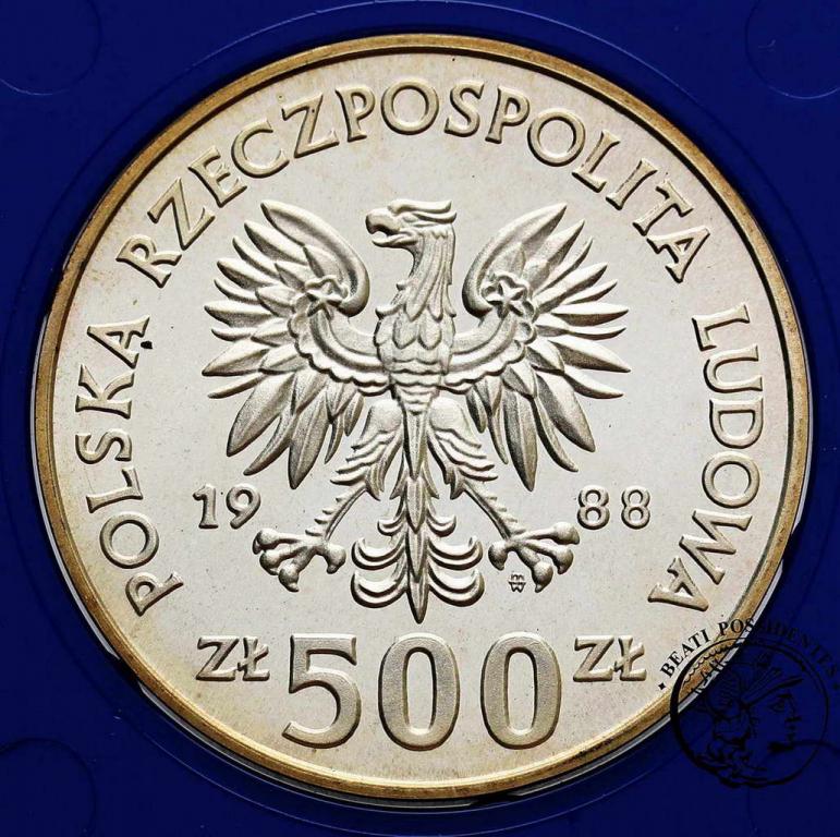 Polska 500 złotych 1988 Jadwiga st. L