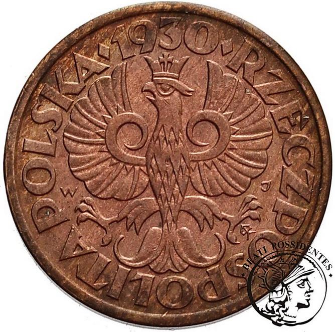 Polska II RP 1 grosz 1930 st. 1
