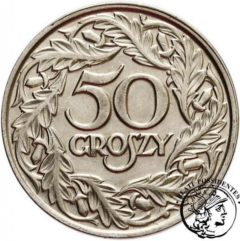Polska II RP 50 groszy 1923 st. 1