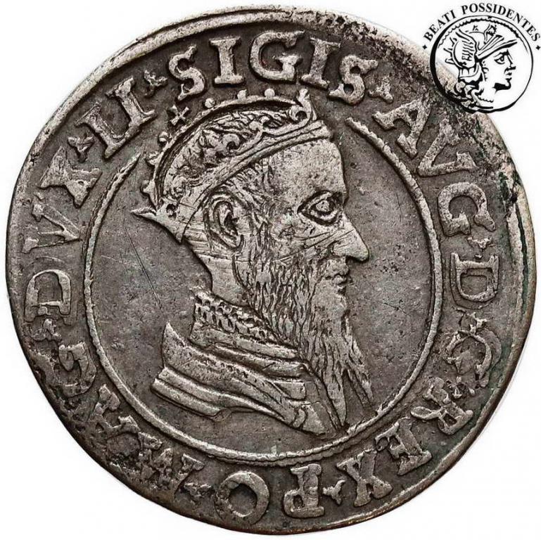Polska Zygmunt II August czworak lit 1569 st. 3