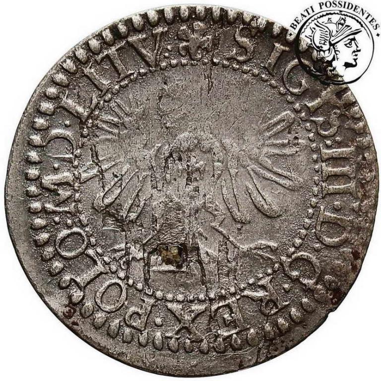 Polska Zygmunt III Waza grosz 1610 st. 3+