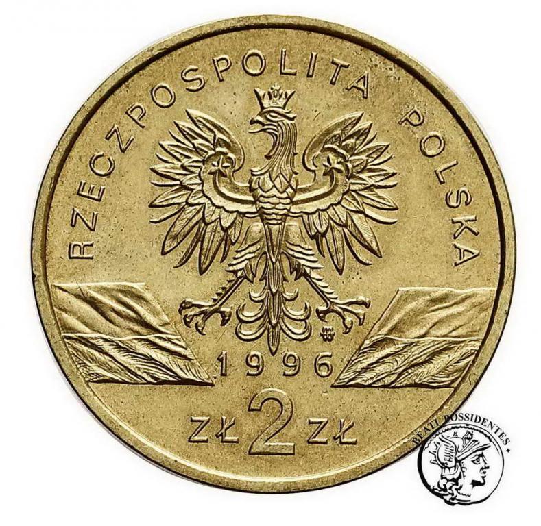 Polska 2 zł 1996 Jeż st. 1-