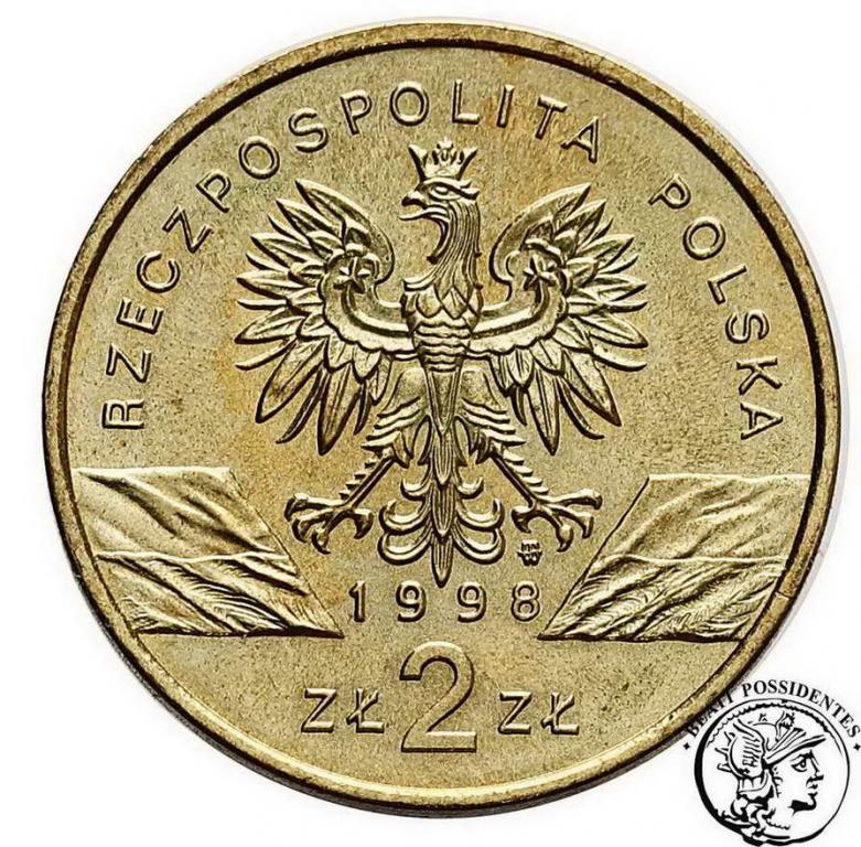 Polska 2 zł 1998 Ropucha st. 1-