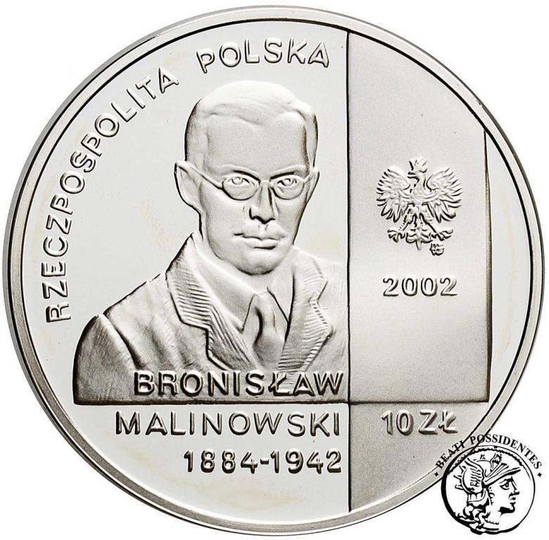 III RP 10 złotych 2002 B. Malinowski st. L