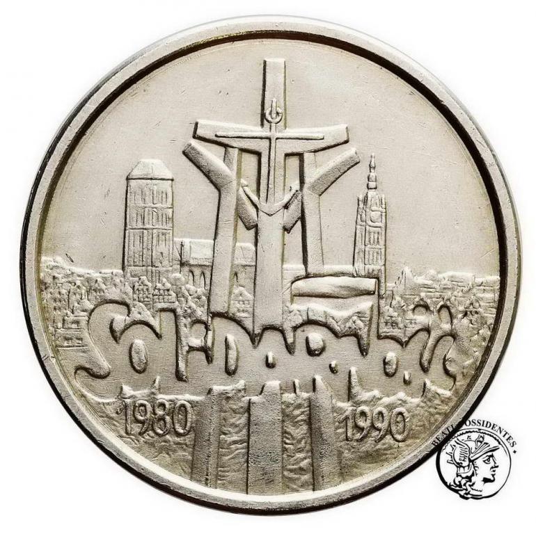 Polska 100000 zł 1990 Solidarność typ B st.1/1-