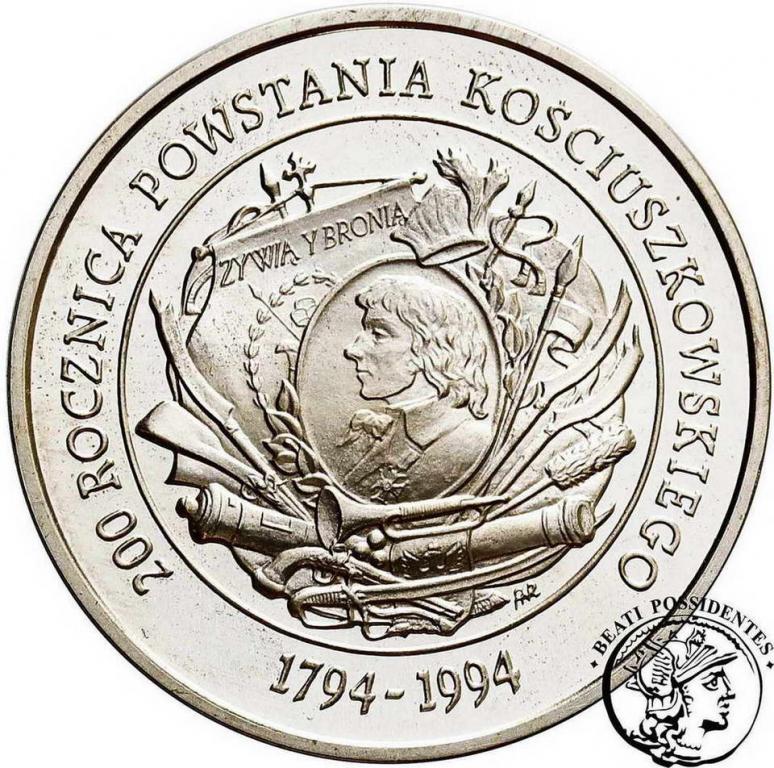 200 000 złotych 1994 Powst. Kościuszkowskie st. L