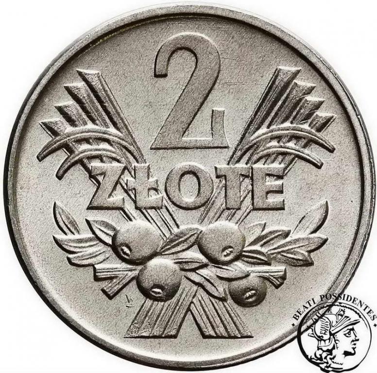 Polska PRL 2 złote 1958 st. 1