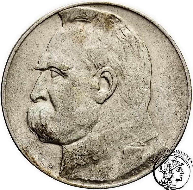Polska 10 złotych 1934 Piłsudski st. 3