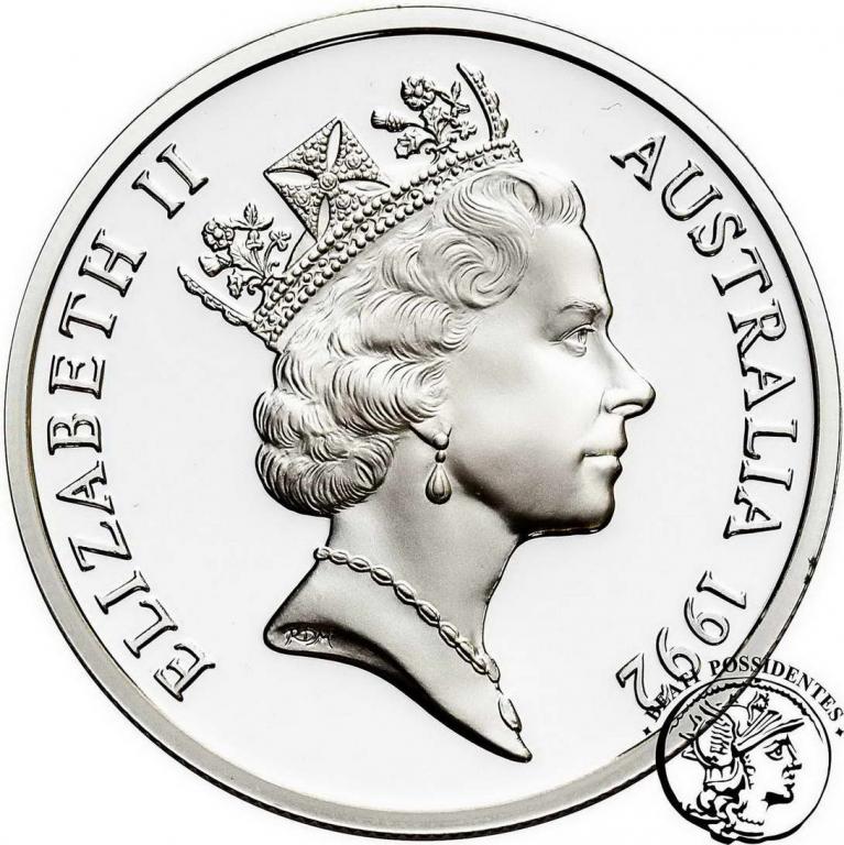 Australia 25 dolarów Elżbieta II 1992  st. L