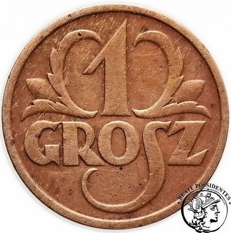 Polska II RP 1 grosz 1928 st. 3-