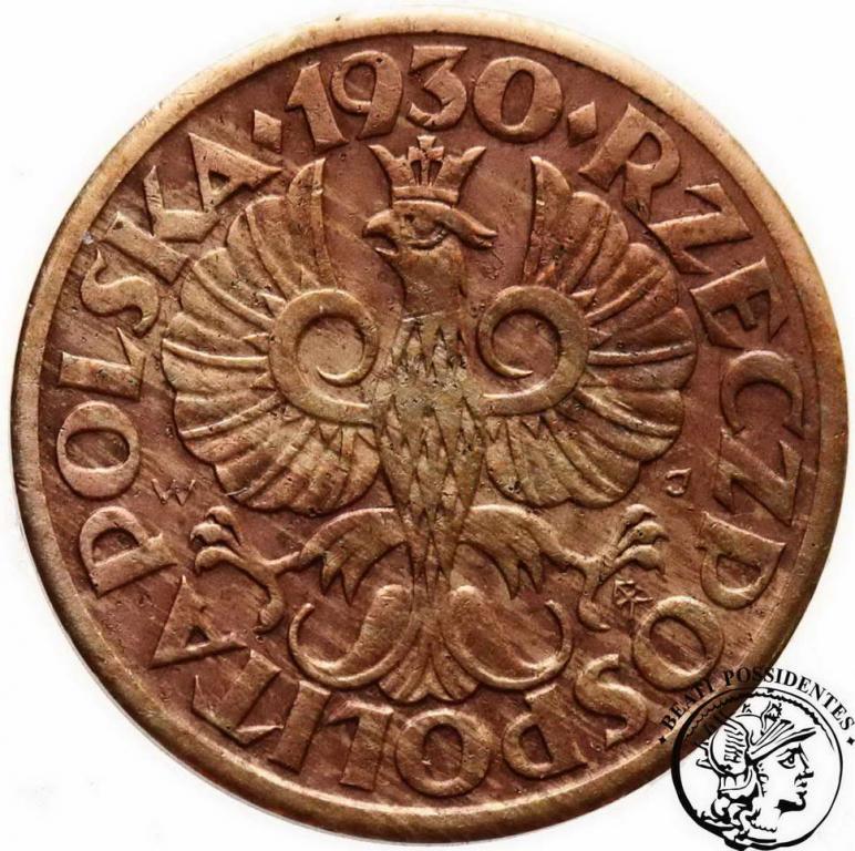 Polska II RP 1 grosz 1930 st. 3