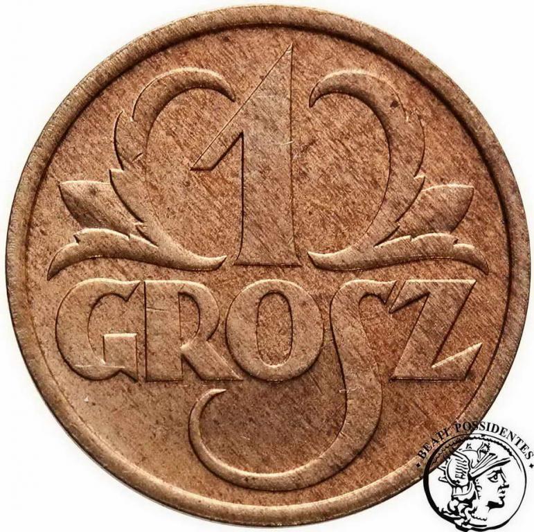 Polska II RP 1 grosz 1938 st. 1-