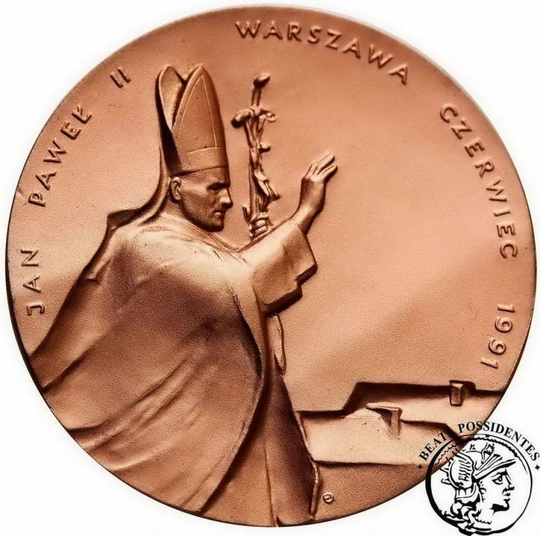 Polska Medal 1991 Jan Paweł II Konstytucja st. 1