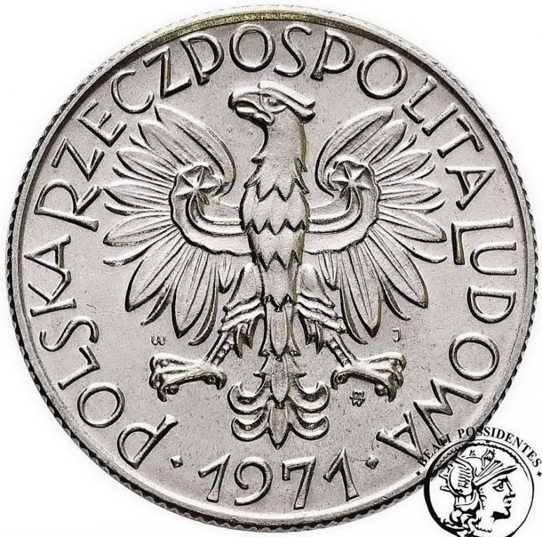 Polska PRL 5 złotych 1971 st. 1