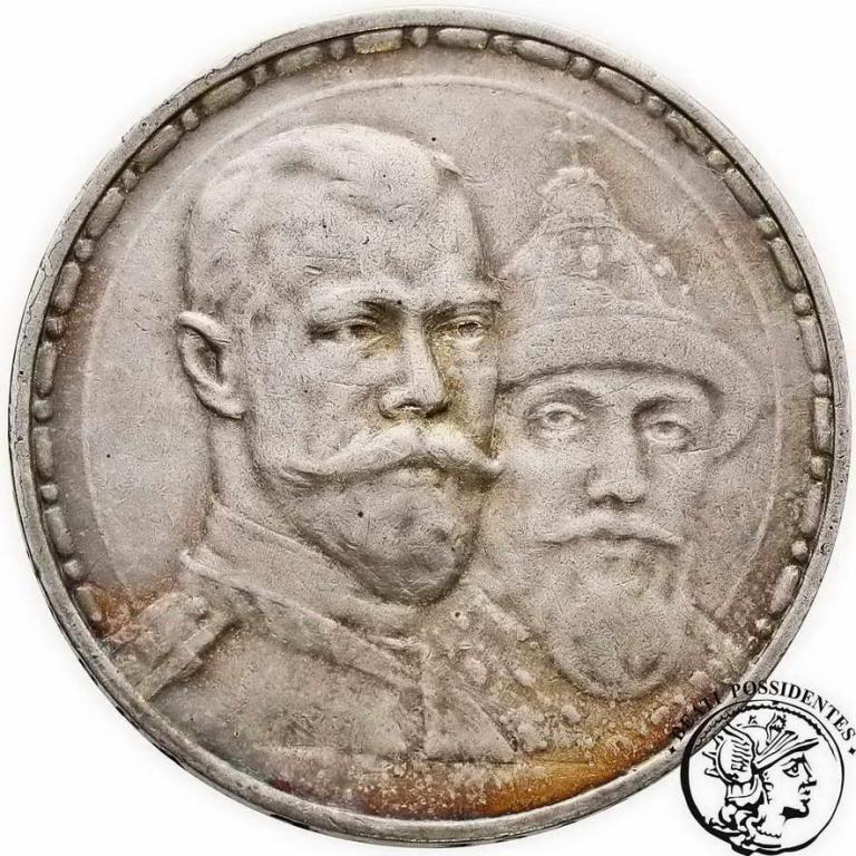 Rosja 1 Rubel 1913 Romanow st. 3