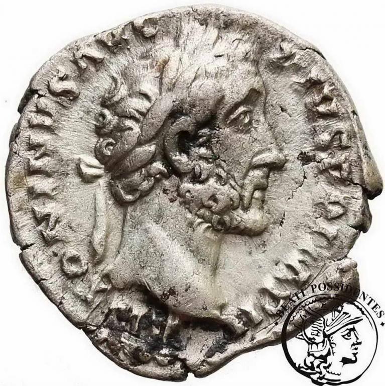 Rzym Antoninus Pius 138-161 AR-denar st. 3+