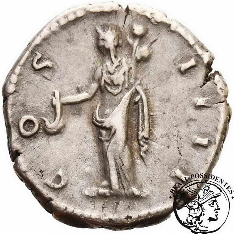 Rzym Antoninus Pius 138-161 AR-denar st. 3+