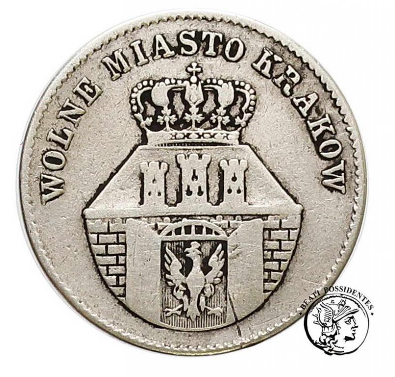 Polska Wolne Miasto Kraków 1 złoty 1835 st. 3