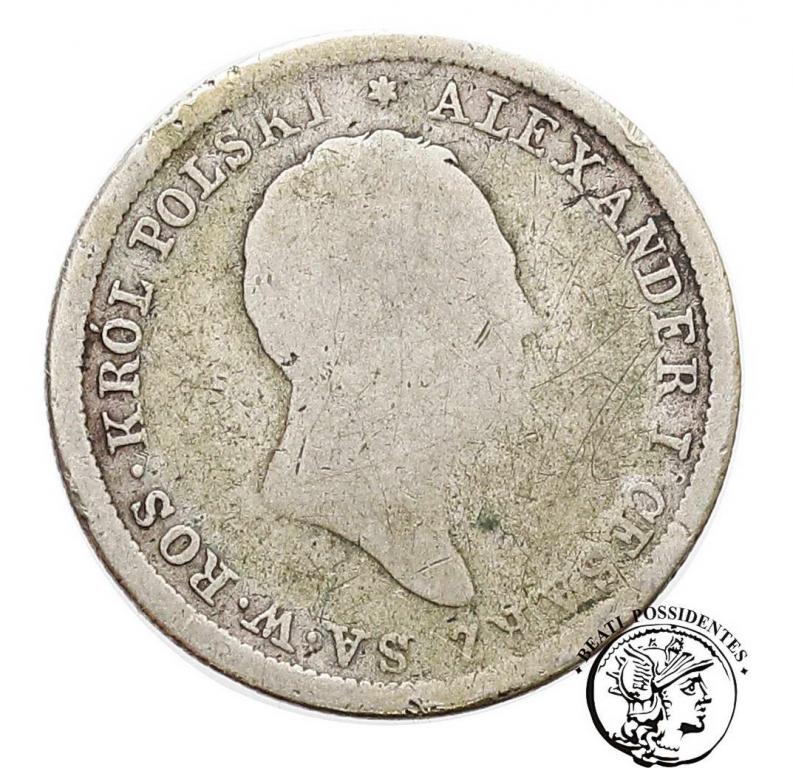 Polska 2 złote 1822 IB Alexander I st. 4