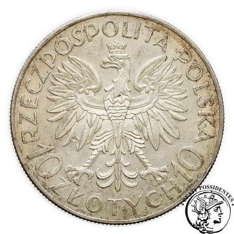 Polska 10 złotych 1933 Sobieski st. 2