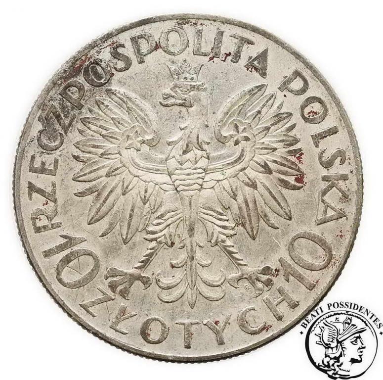 Polska 10 złotych 1933 Traugutt st. 3+