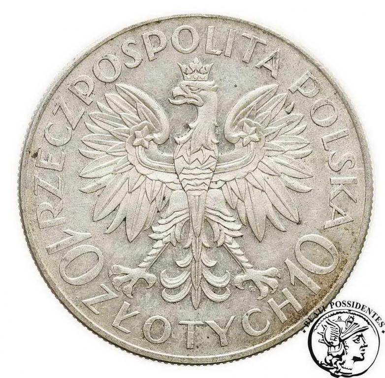 Polska 10 złotych 1933 Traugutt st. 2