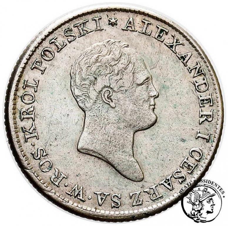 Polska złotówka 1822 Alexander I st. 2-