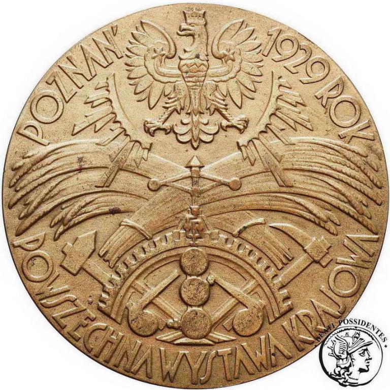 Medal 1929 Powszechna Wystawa Krajowa Poznań st 2
