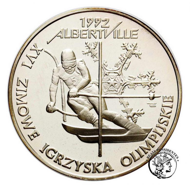 Polska III RP 200 000 złotych 1991 Albertville stL