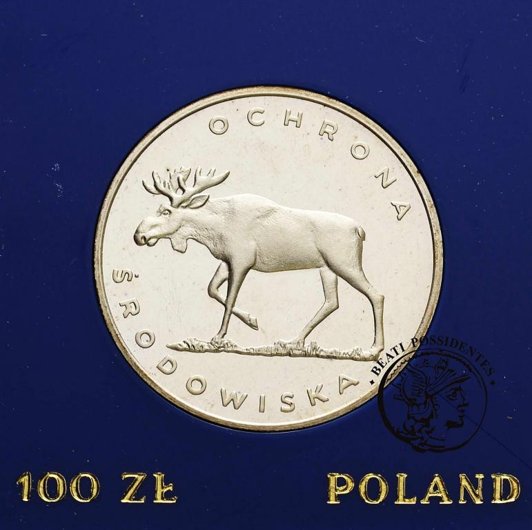 Polska PRL 100 złotych 1978 Łoś st. L-