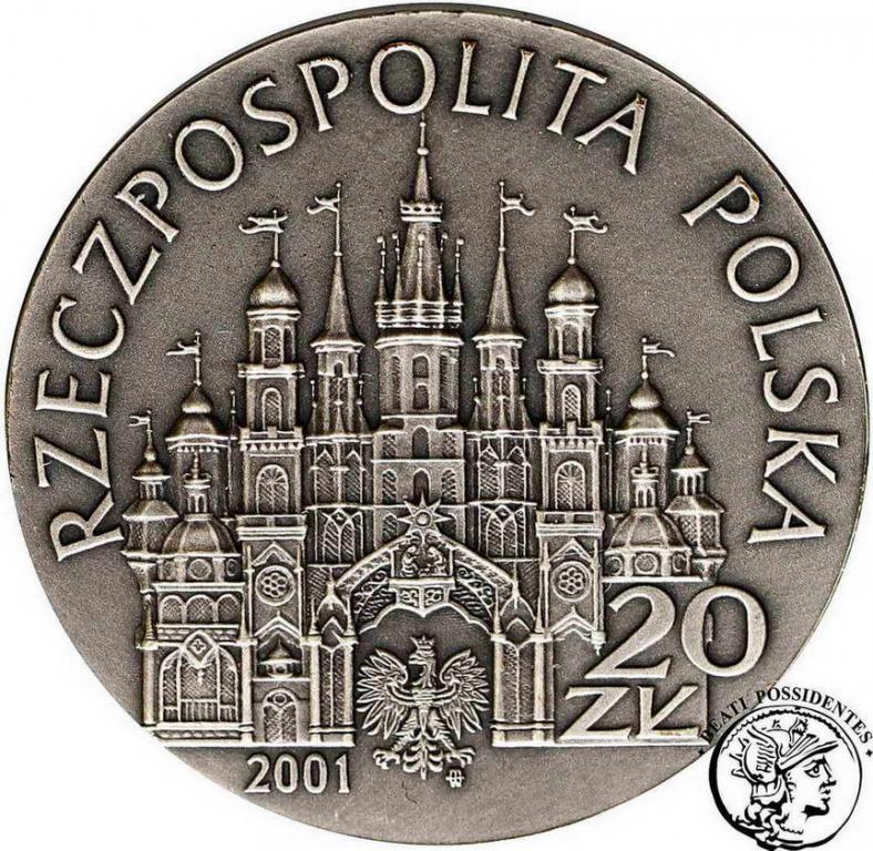 Polska III RP 20 złotych 2001 Kolędnicy st. 1