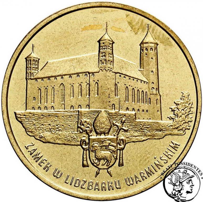 Polska III RP 2 złote 1996 Lidzbark st. 1-