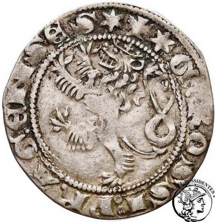 Czechy Jan Luxemburczyk 1310-46 grosz praski st.3-