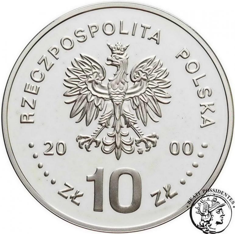 III RP 10 złotych 2000 Solidarność st. L