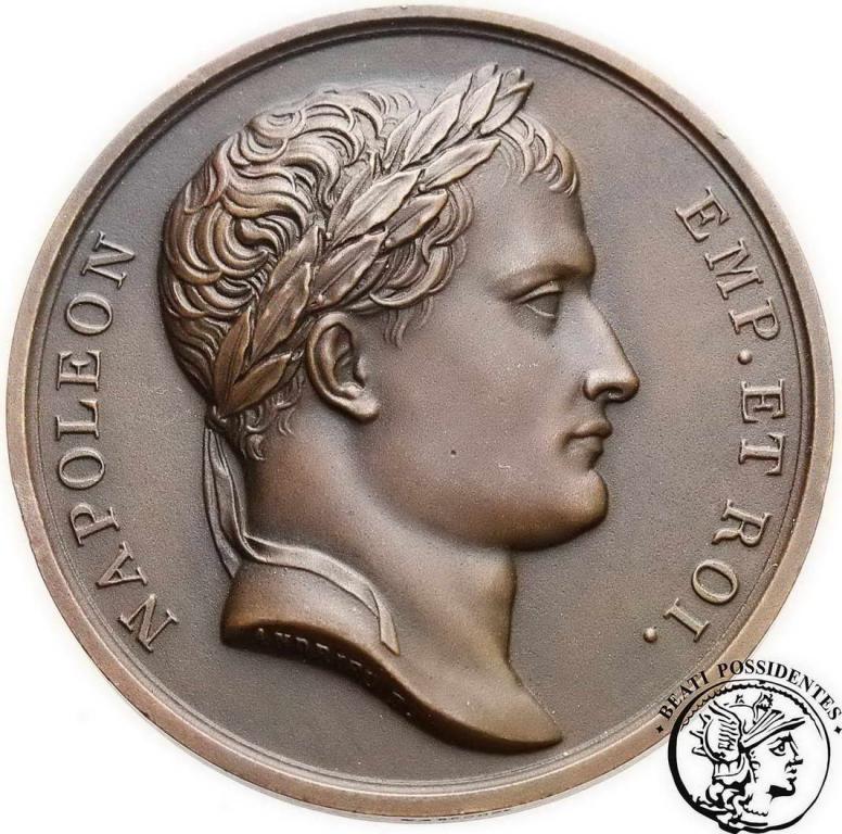 Francja Napoleon I Wzięcie Moskwy 1812 medal st.1-