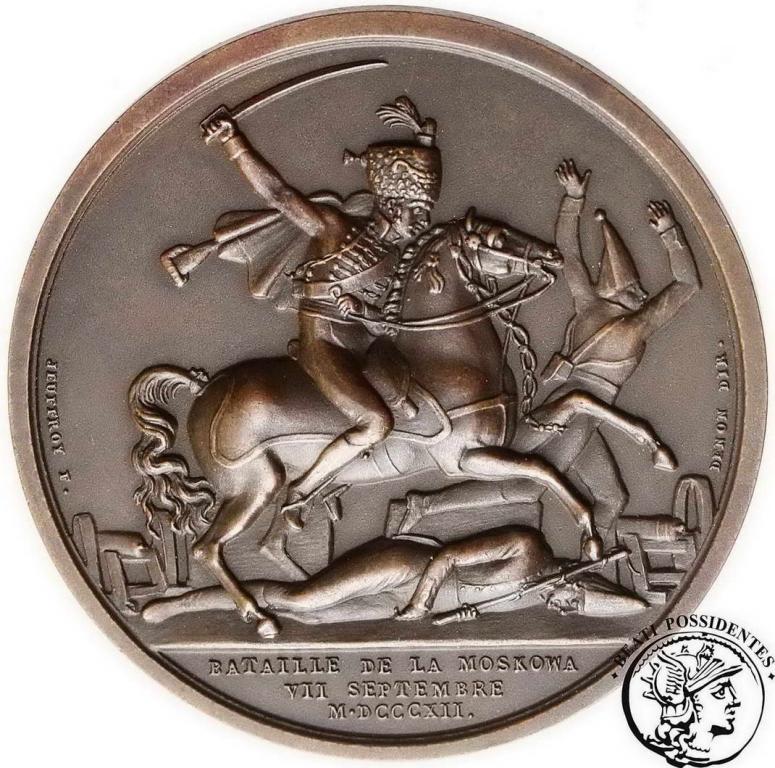 Francja Napoleon I Wzięcie Moskwy 1812 medal st.1-