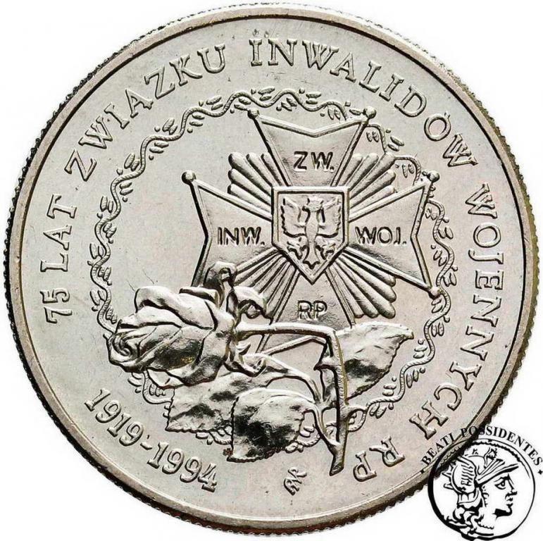 Polska III RP 20 000 złotych 1994 Inwalidzi st1/1-