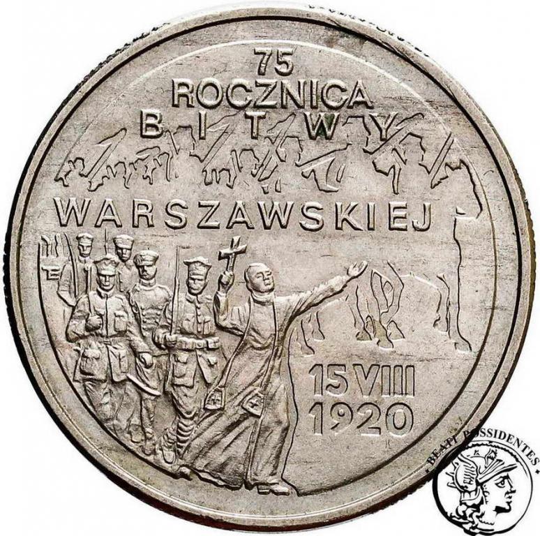 Polska III RP 2 złote 1995 Bitwa Warszawska st.1-